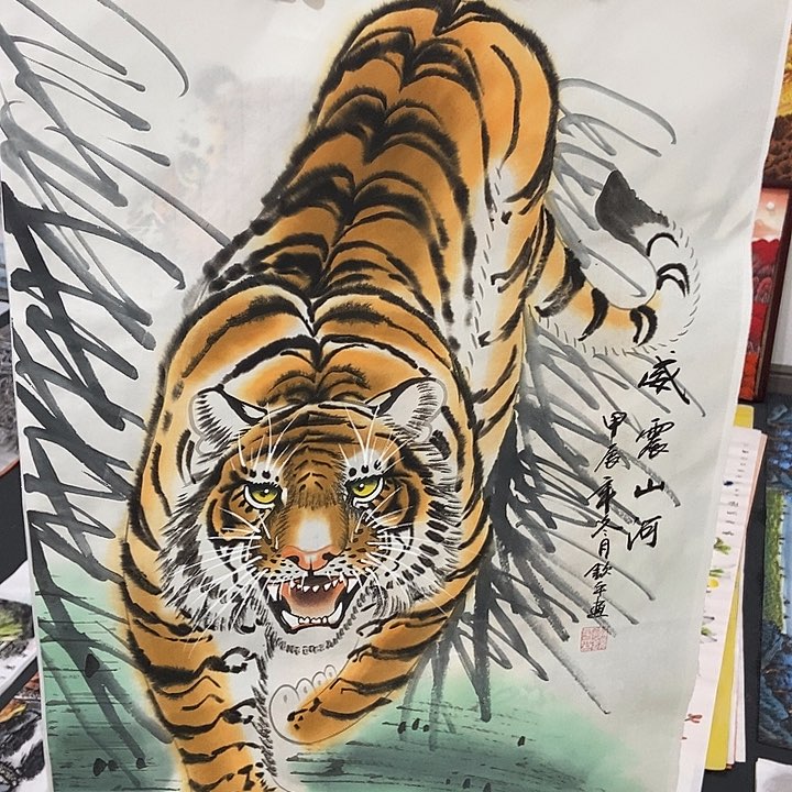 三个张画廊直播间！