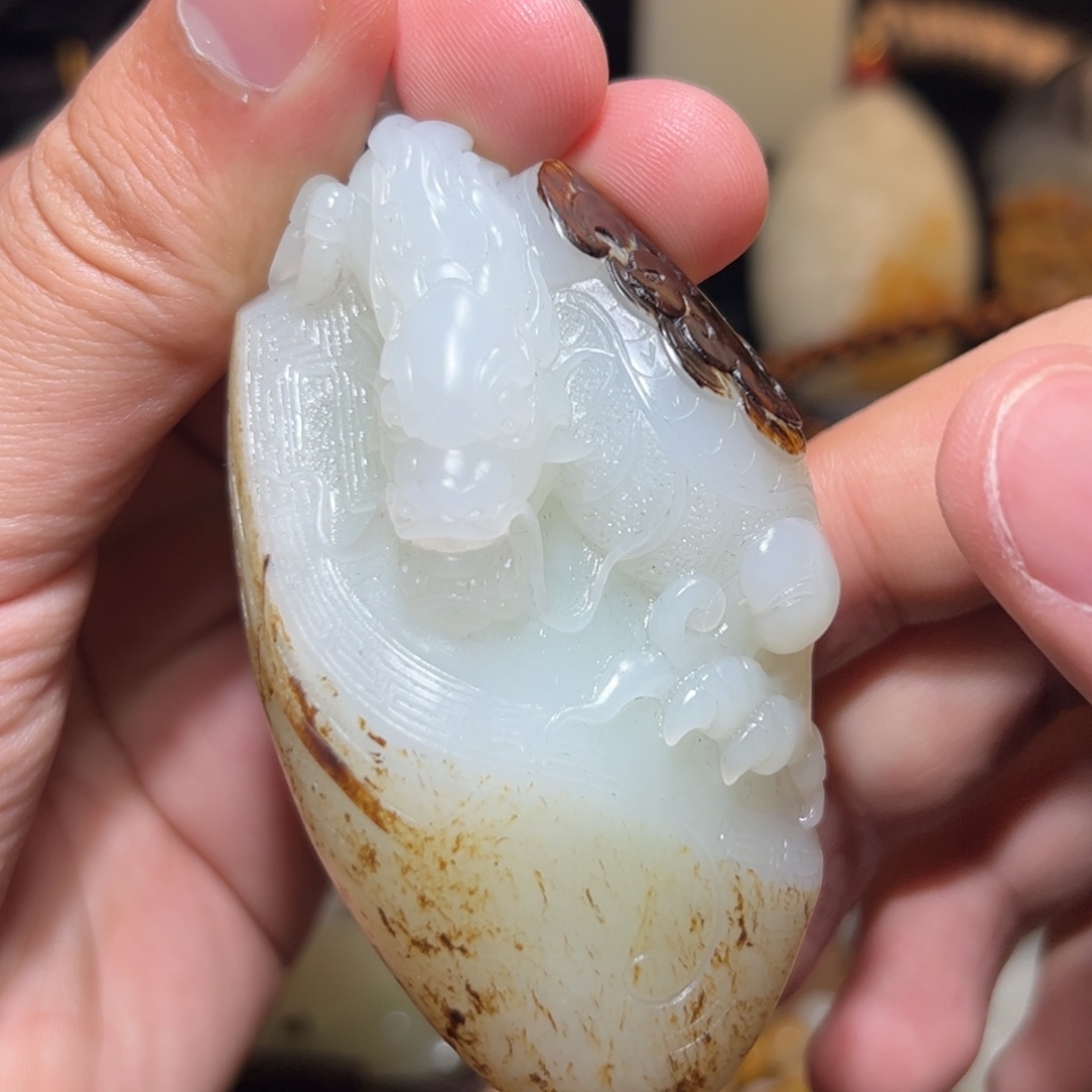 和田玉新疆未镶嵌扶***气