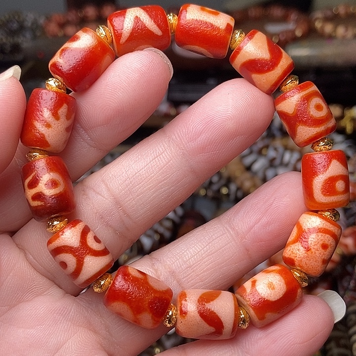 玛瑙/玉髓未镶嵌手链