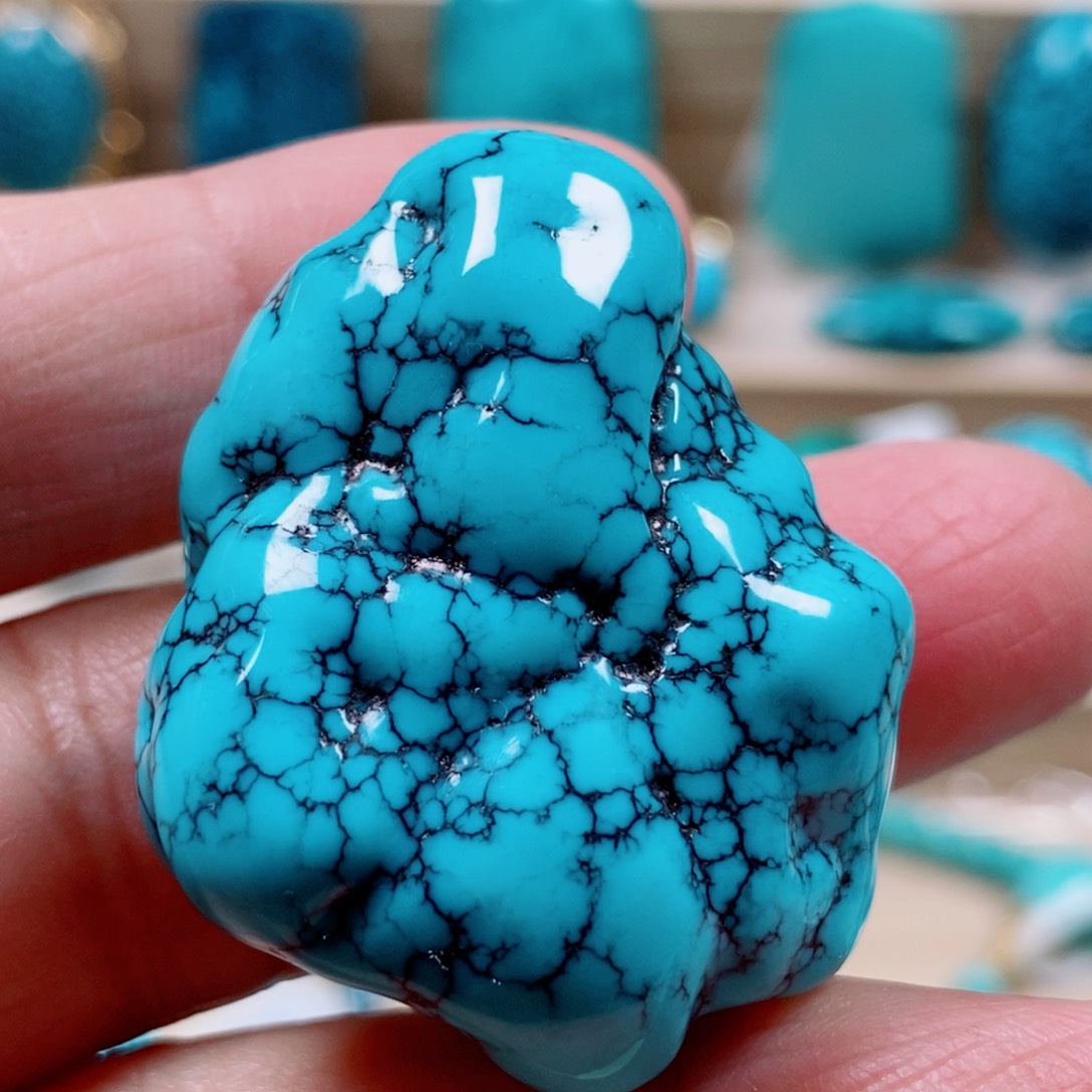 未镶嵌绿松石绿松石