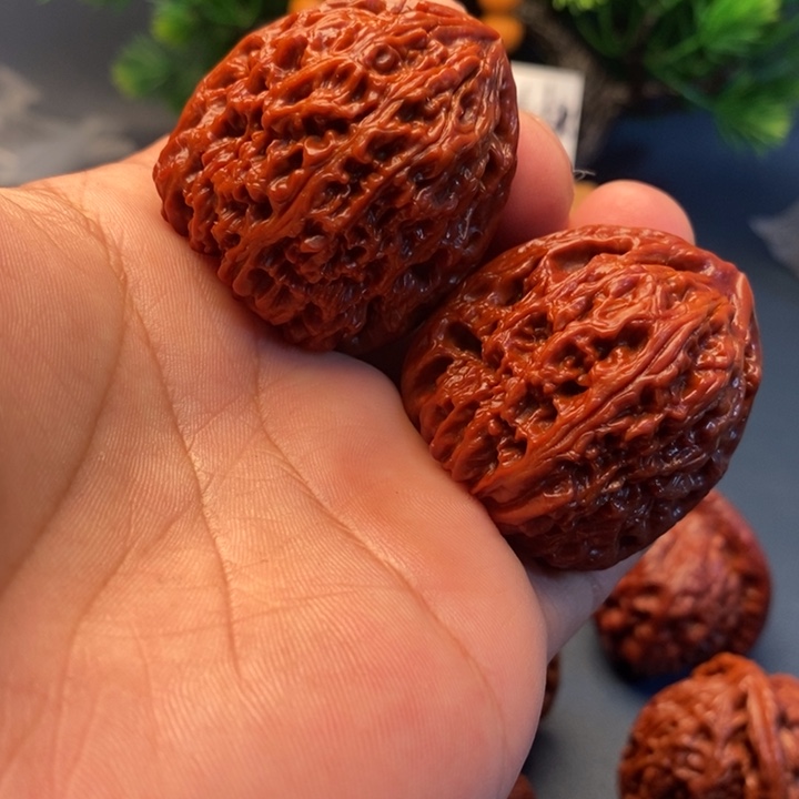 文玩核桃把件南江石3