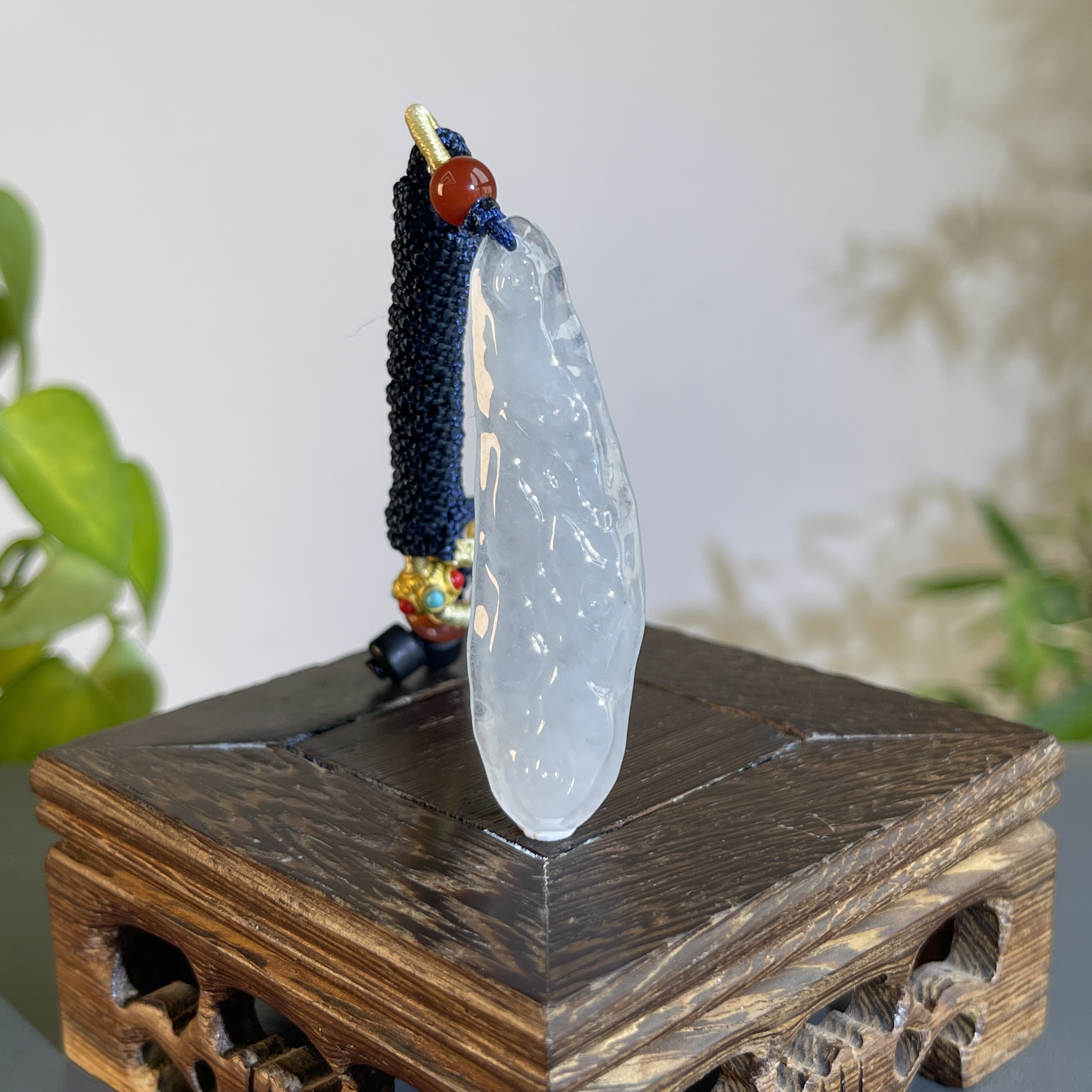 JXB23-70  精品天然翡翠A货原石吊坠