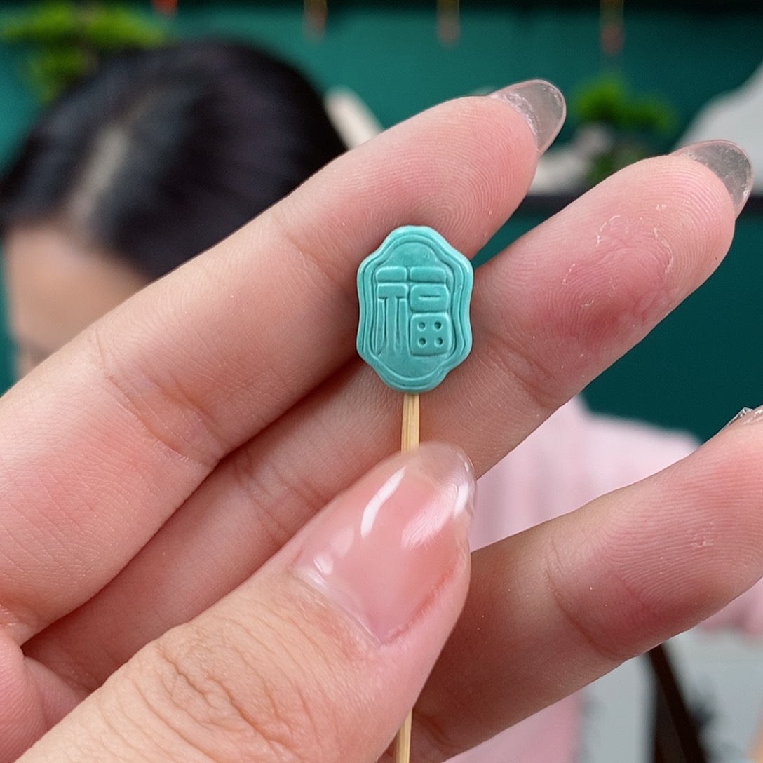 绿松石珠宝奇石未镶嵌