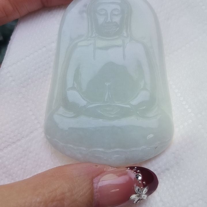 翡翠颈饰未镶嵌天然的A货翡翠多样性发货