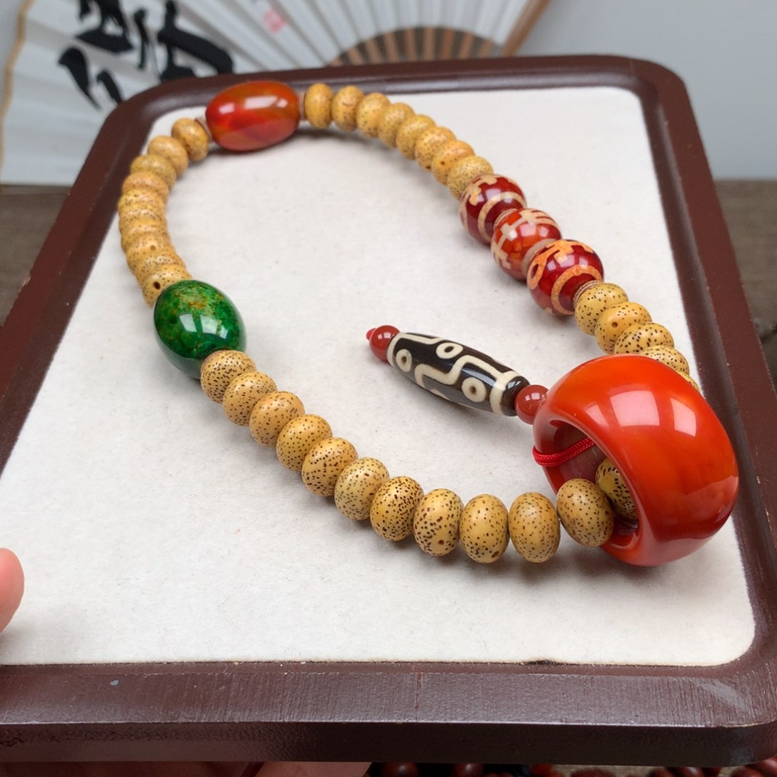 菩提吊坠未镶嵌齐*喜星月菩提