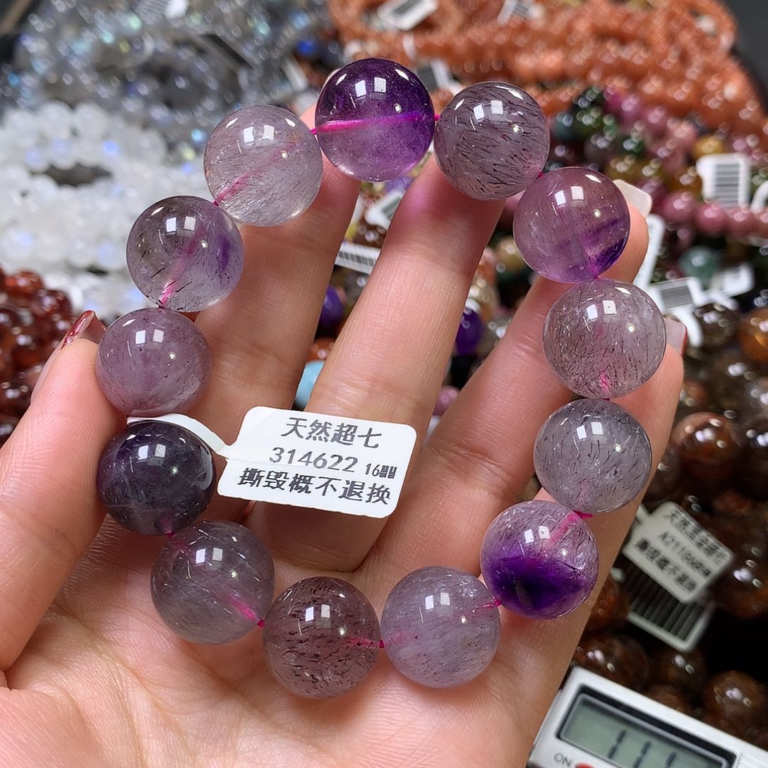 水晶手链未镶嵌，