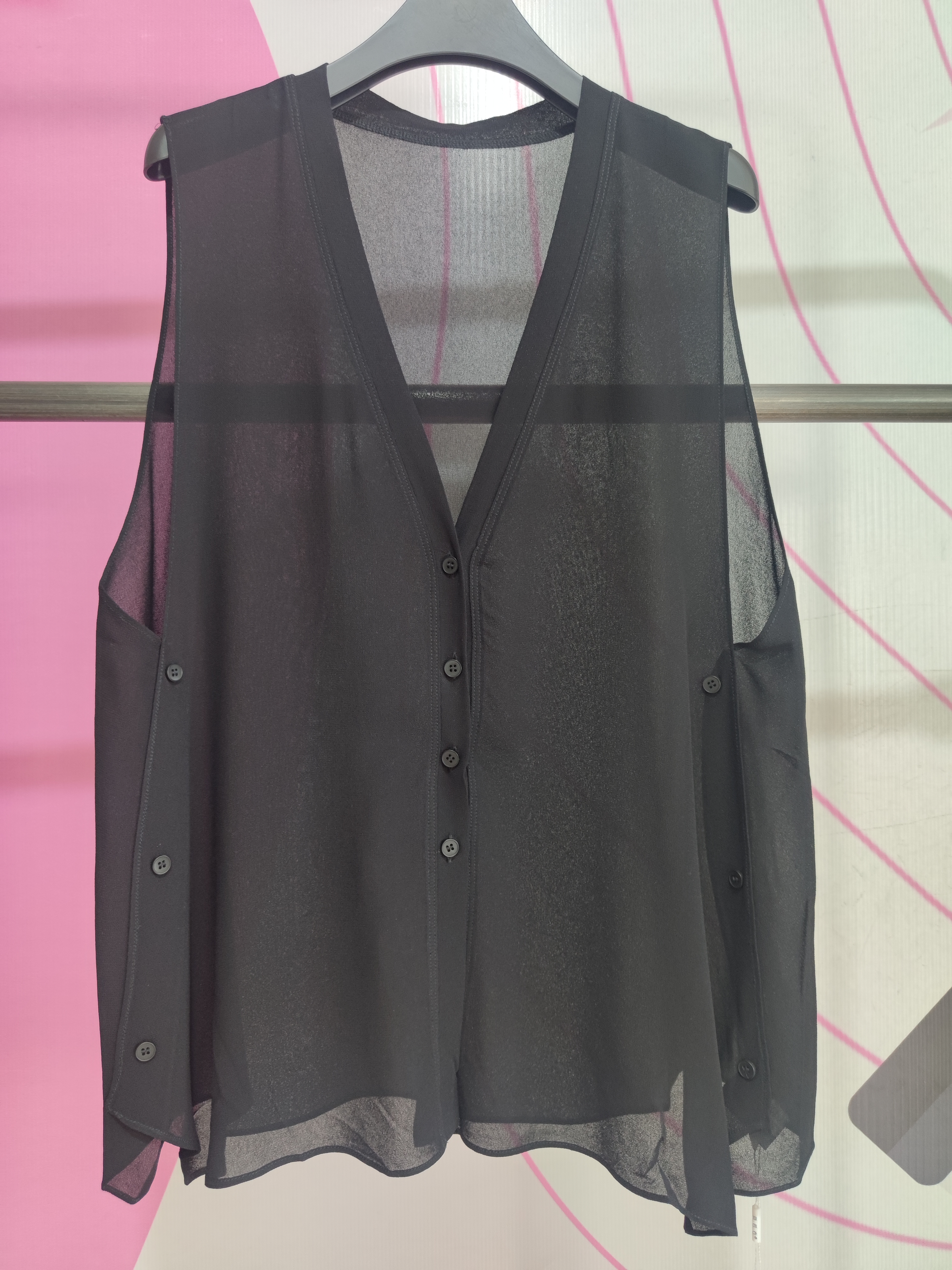 莫若依夏季雪纺马甲6702