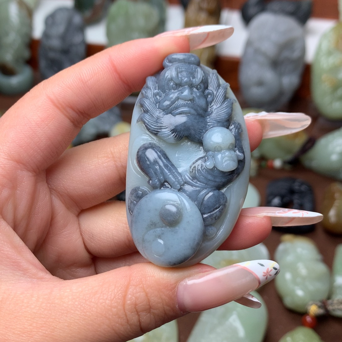 和田玉挂件未镶嵌