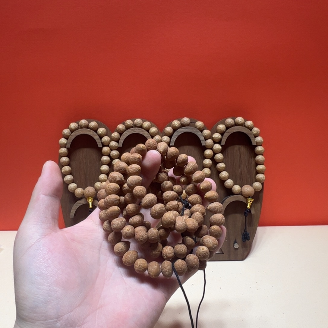 假***面手串凤眼菩提10mm凤眼菩提108
