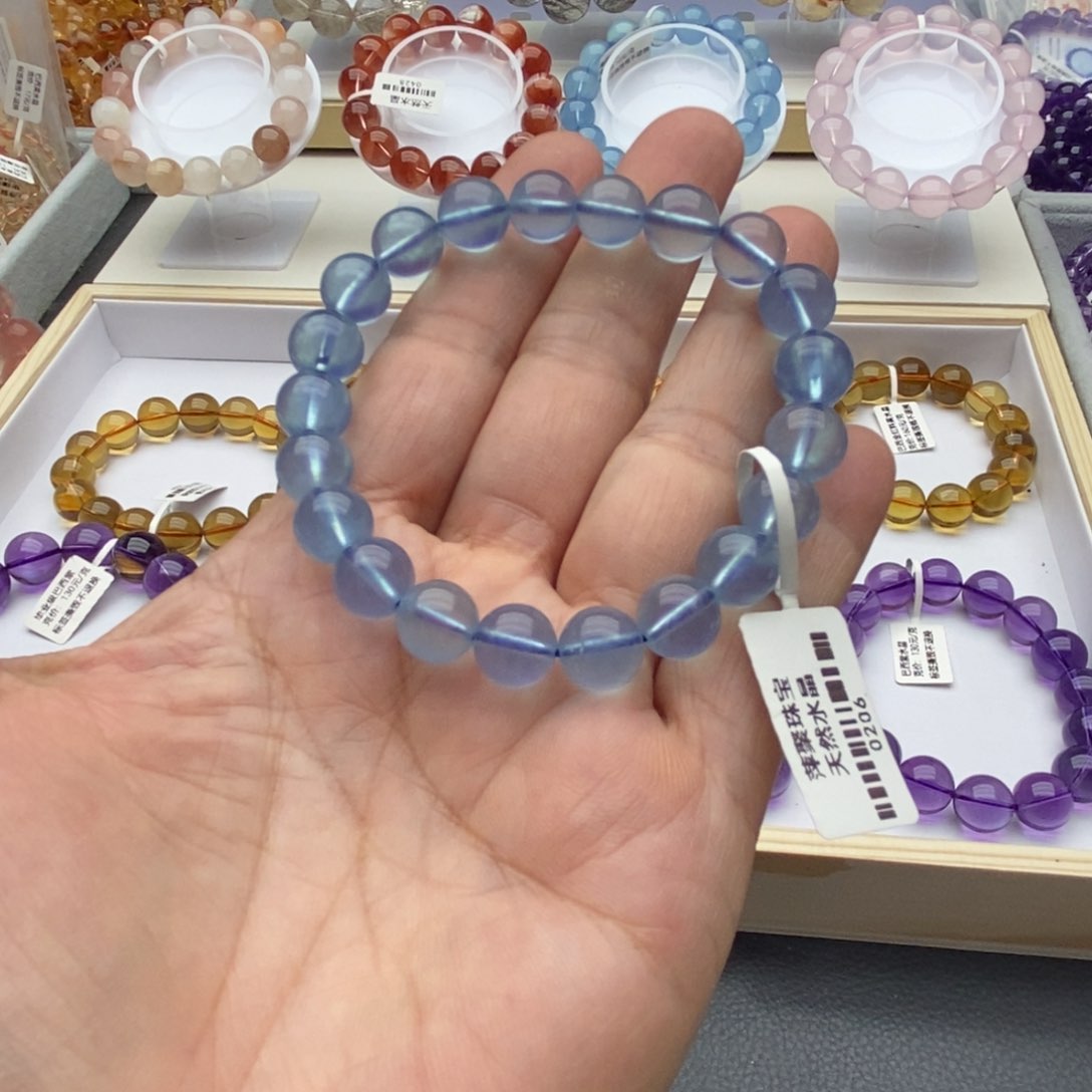 水晶手链未镶嵌F****?纯天然正品