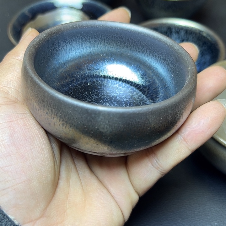 茶盏建盏高温釉面8.0口径