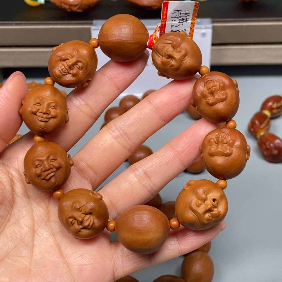手串/手链橄榄核2.0大师兄笑佛