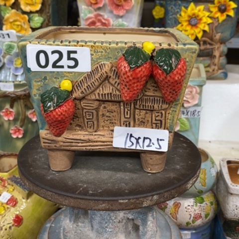 【闪购商品】红陶粗陶材质多肉花盆