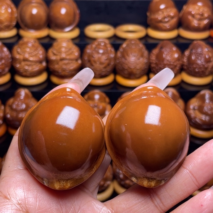 橄榄核把件$****$橄榄雕刻