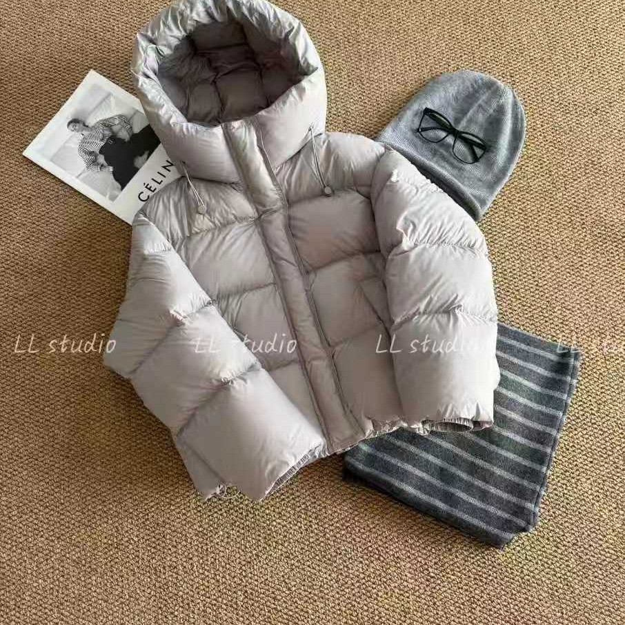 【 90鹅绒】 超轻超软高奢90鹅绒冬季韩版泡芙女短款加厚连帽MT8815