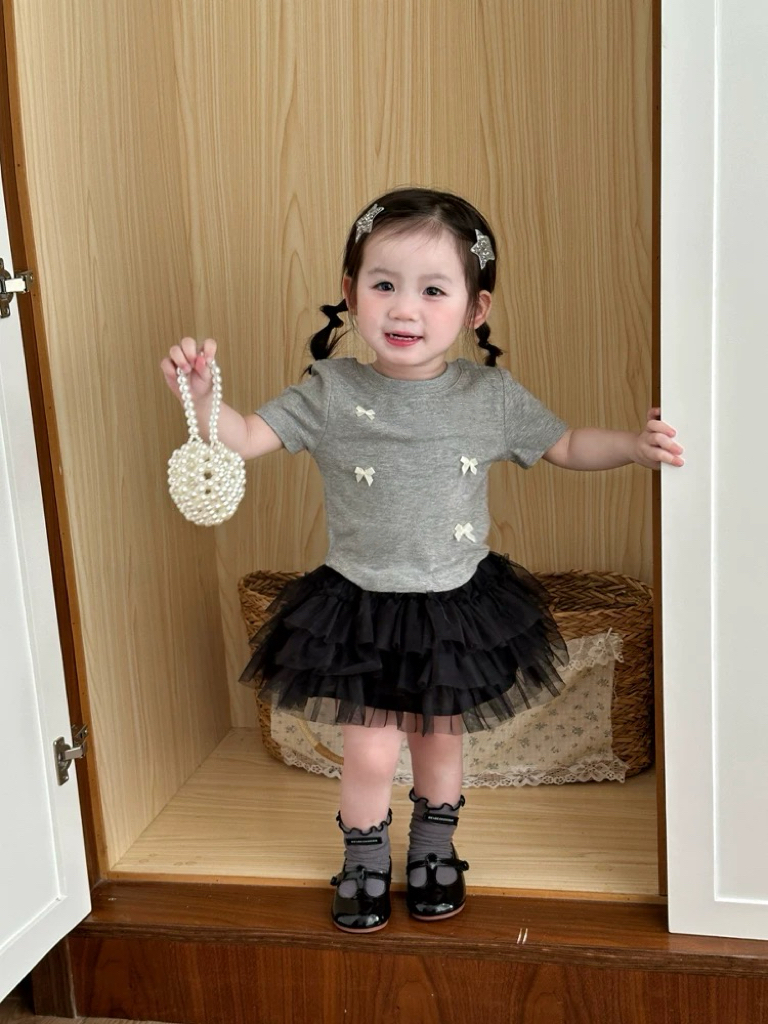 女童韩版甜系夏款可爱百搭短袖