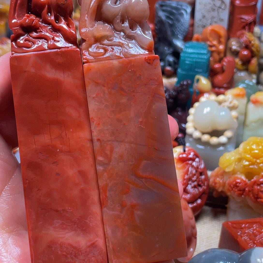 寿山石印石精美寿山