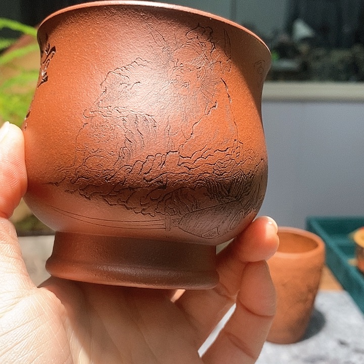 紫砂茶壶宜兴紫砂杯