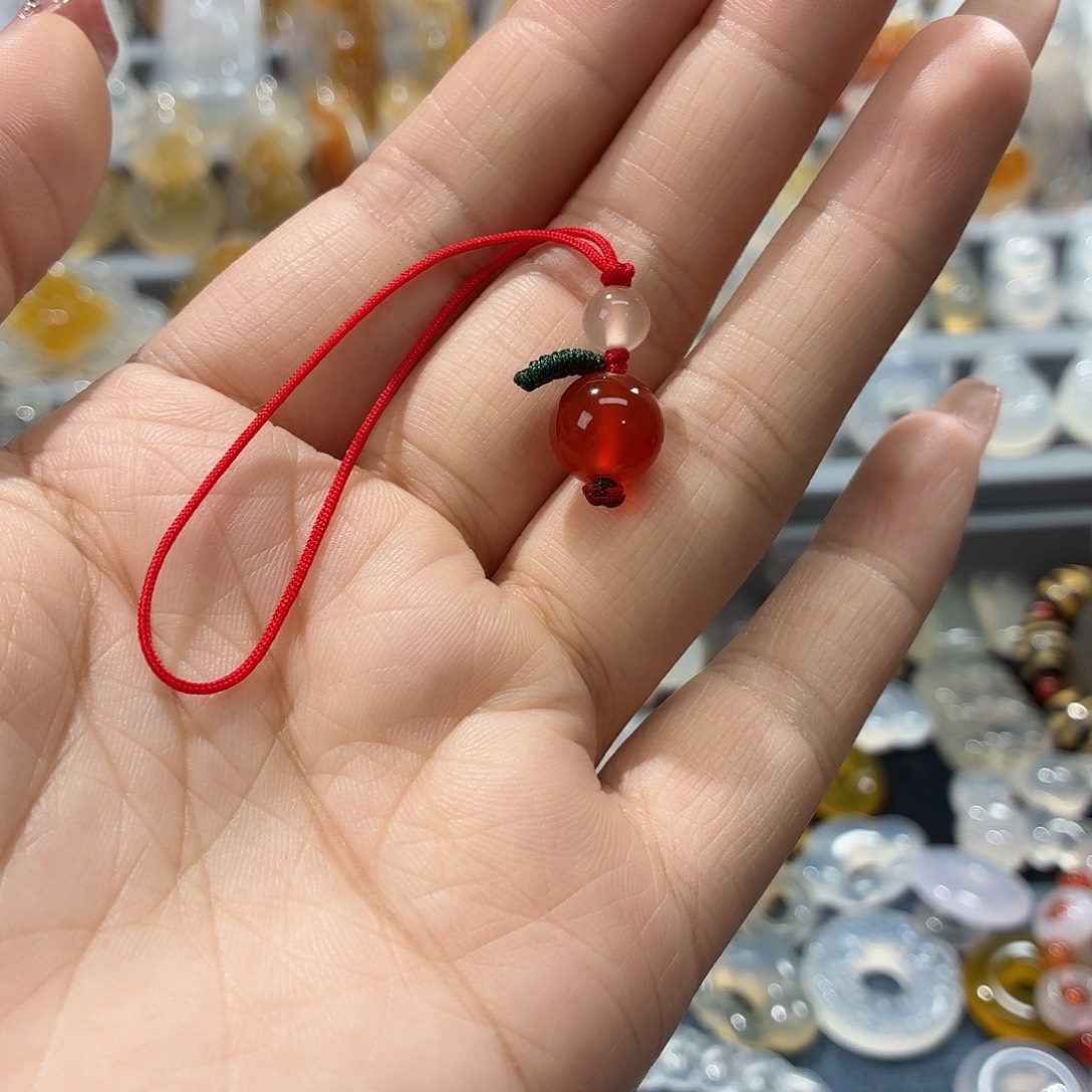 玛瑙/玉髓未镶嵌吊坠(不含链)