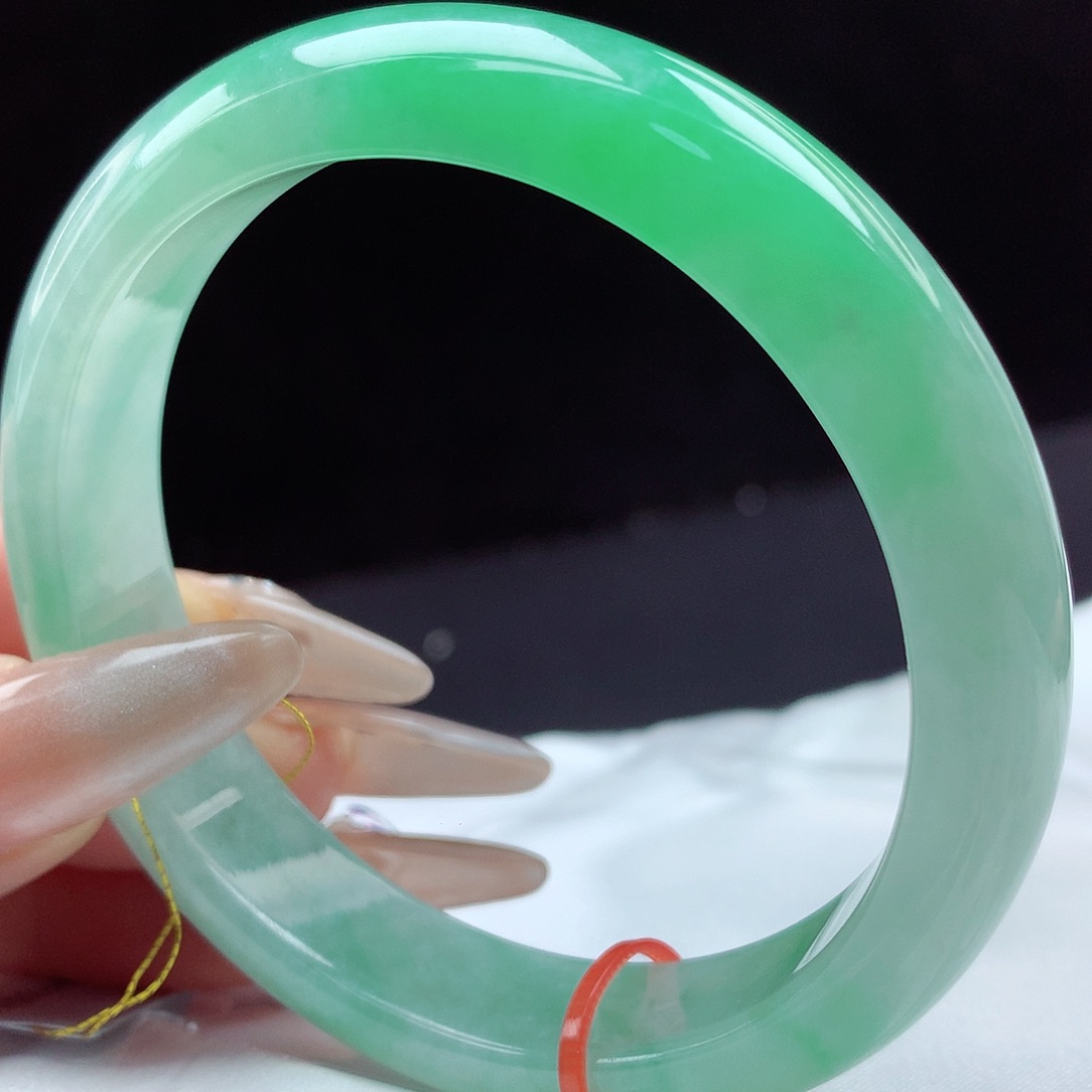 未镶嵌手镯翡翠60圈742