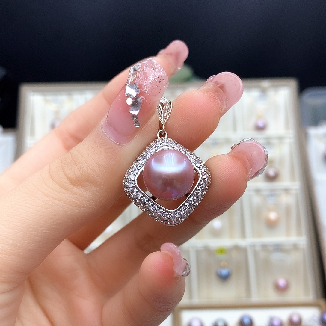 淡水珍珠颈饰合金