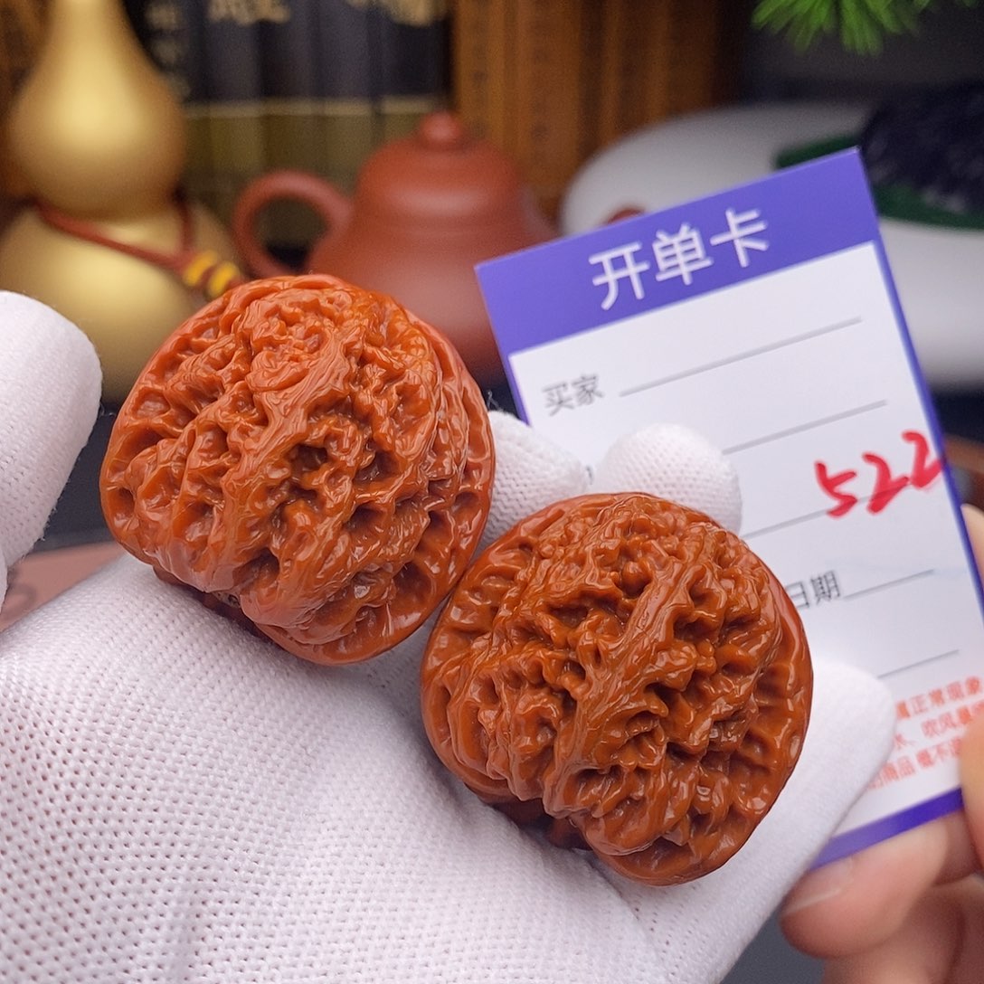 把件文玩核桃40粗筋522