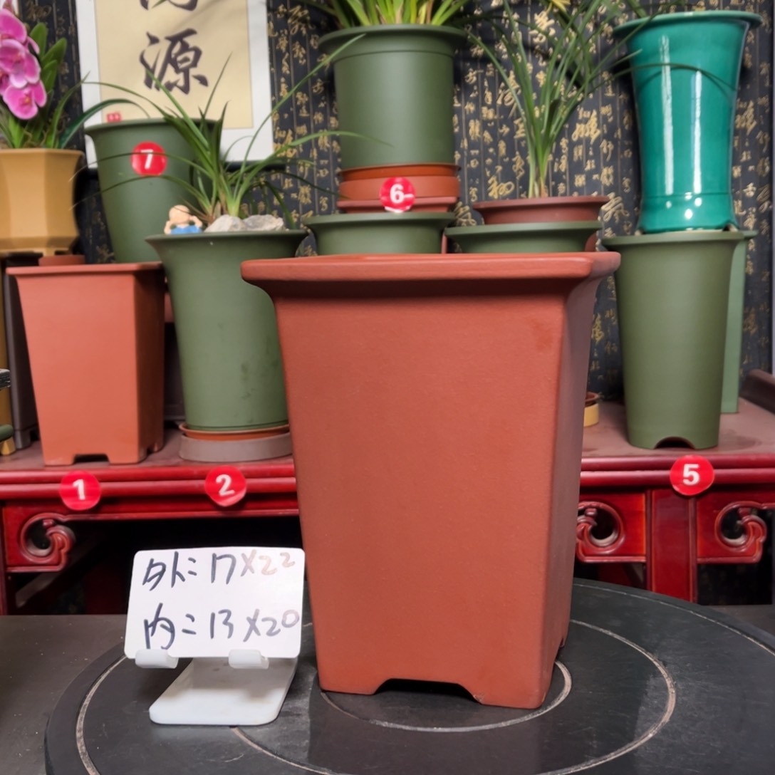 紫砂花盆紫砂花盆