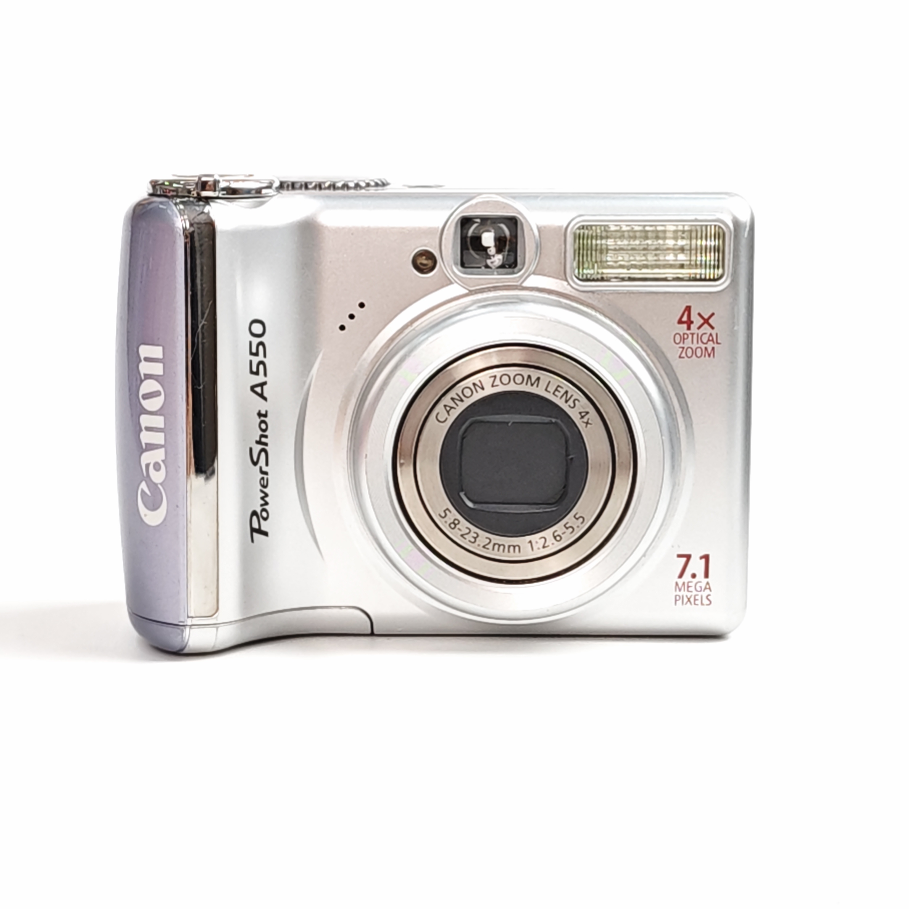 95新 Canon/佳能 a550复古清冷感人像相机700w像素五号电池自备