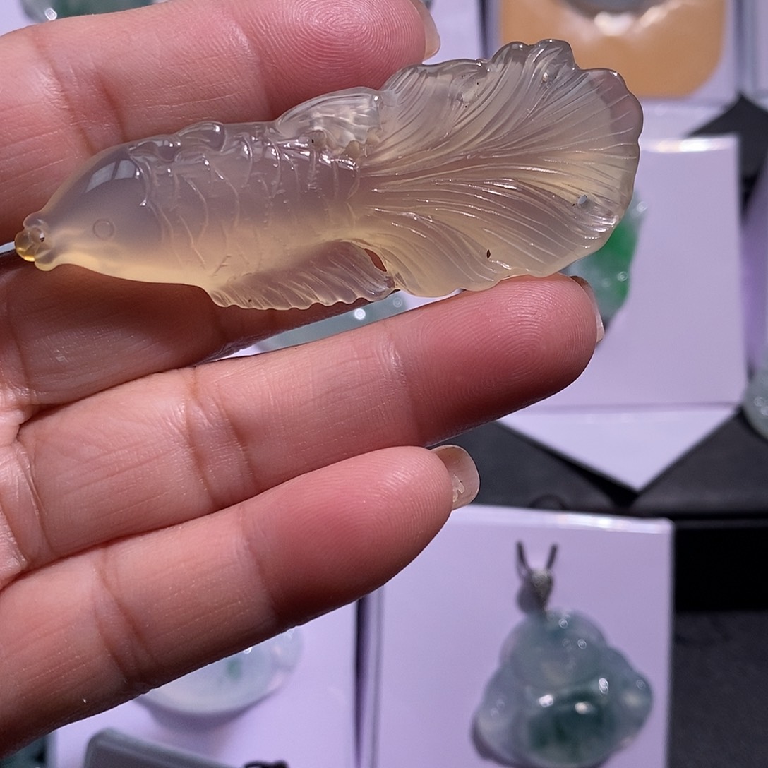 玛瑙/玉髓未镶嵌颈饰