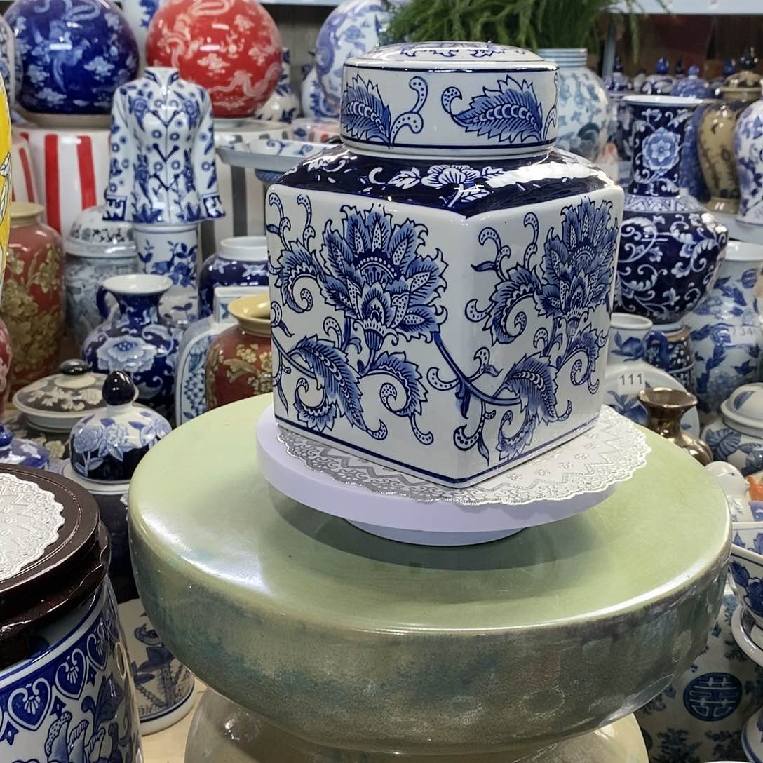瓶茶叶罐花瓶摆件花瓶