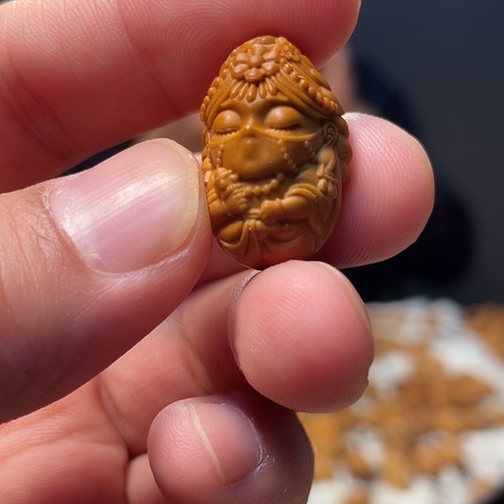 橄榄核吊坠橄榄核