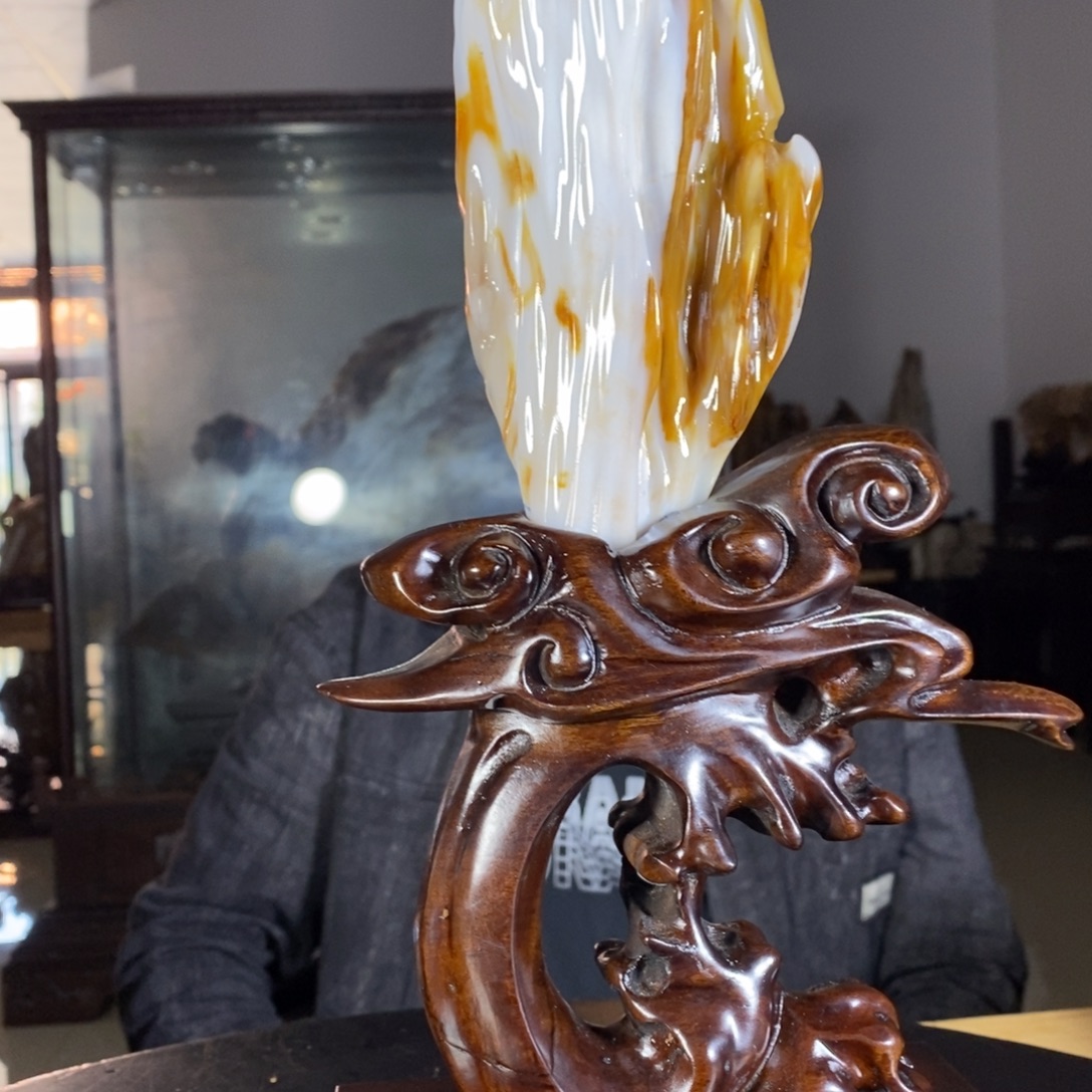 硅化玉未镶嵌珠宝奇石