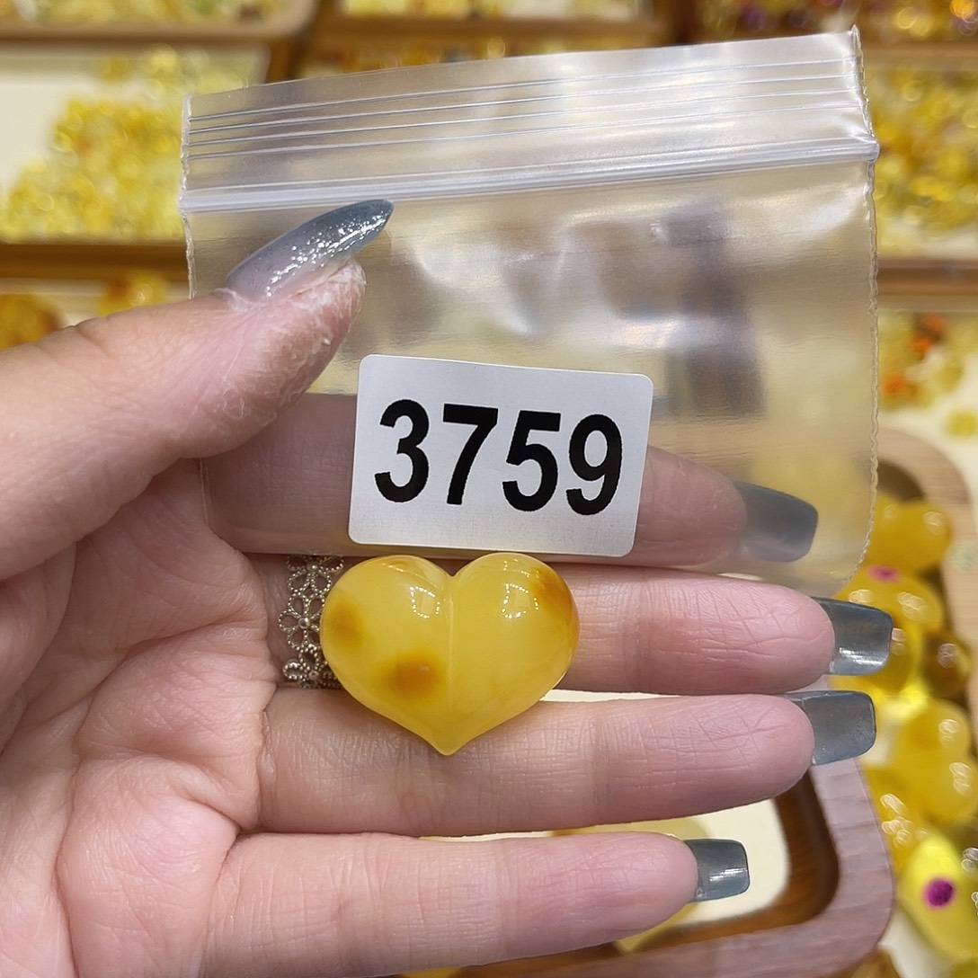╭***y琥珀颈饰未镶嵌蜜蜡
