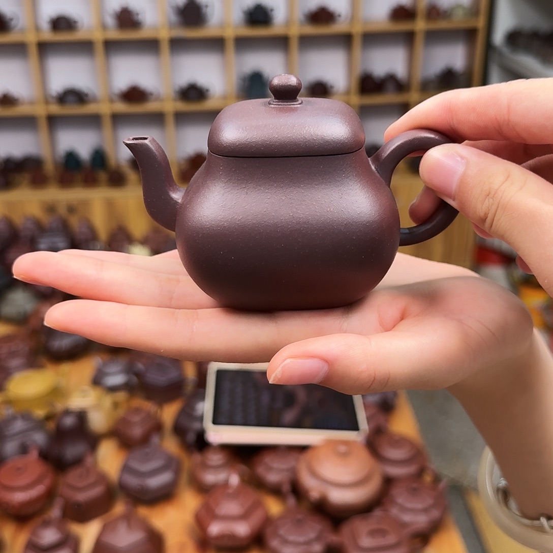 茶壶紫砂紫砂壶四方君徳160cc