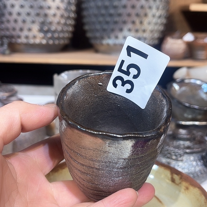 杯高温柴烧陶泥主人杯