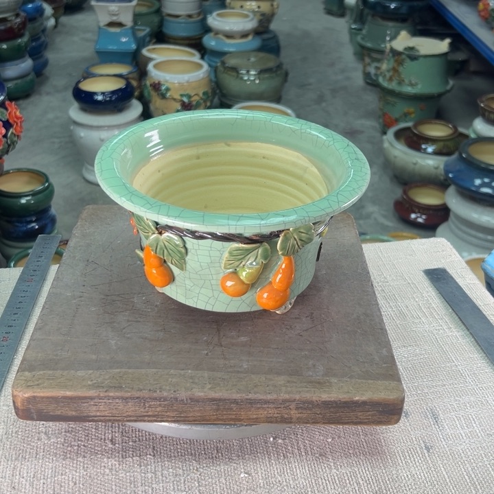 泳坤堂石湾盆陶瓷