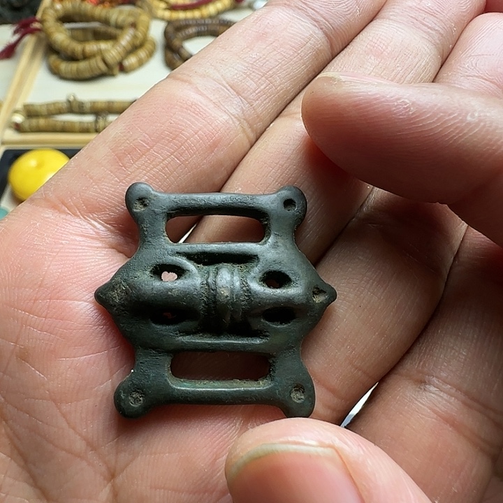 【闪购商品】橄榄核手串/手链老天铁经书扣金刚杵