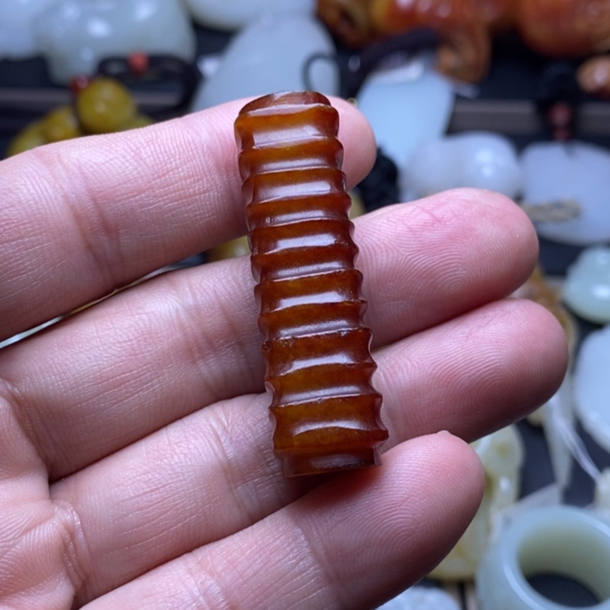 【闪购商品】和田玉（糖玉）颈饰未镶嵌