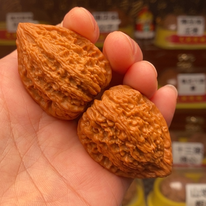 吊坠文玩核桃九*半塔尖