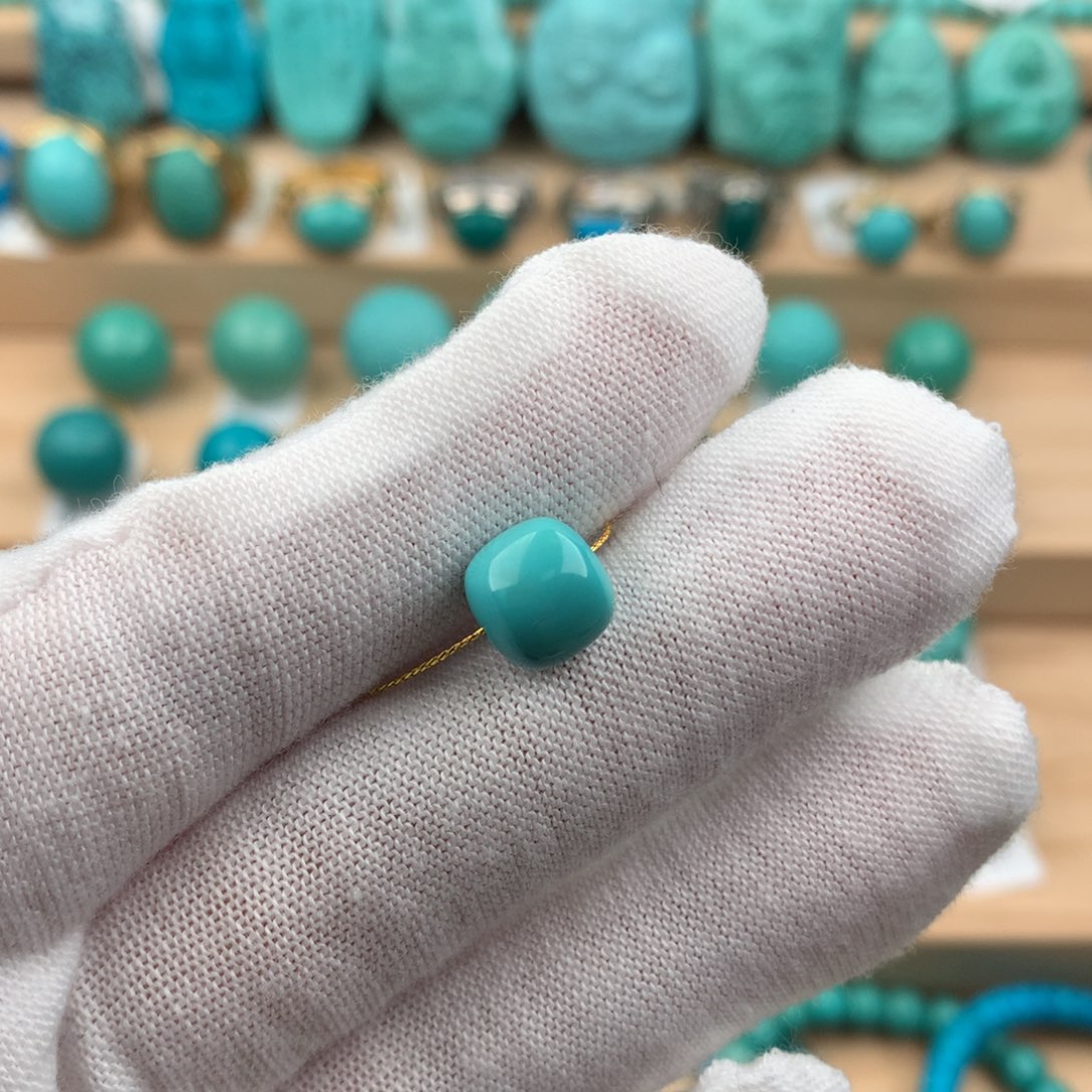 绿松石配饰未镶嵌8.6-8.0