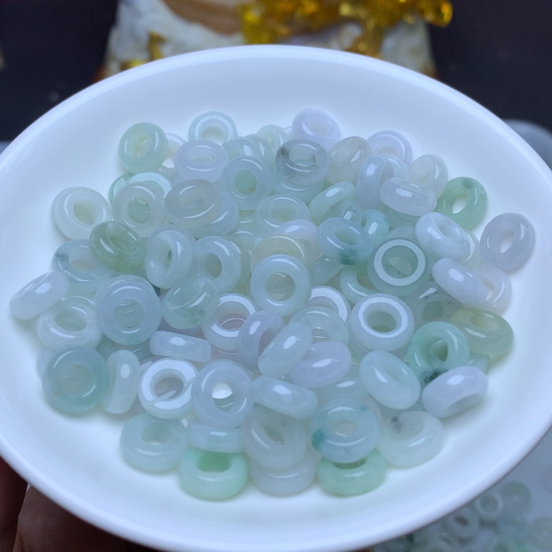 【闪购商品】翡翠手链未镶嵌卡10冰玉环20个