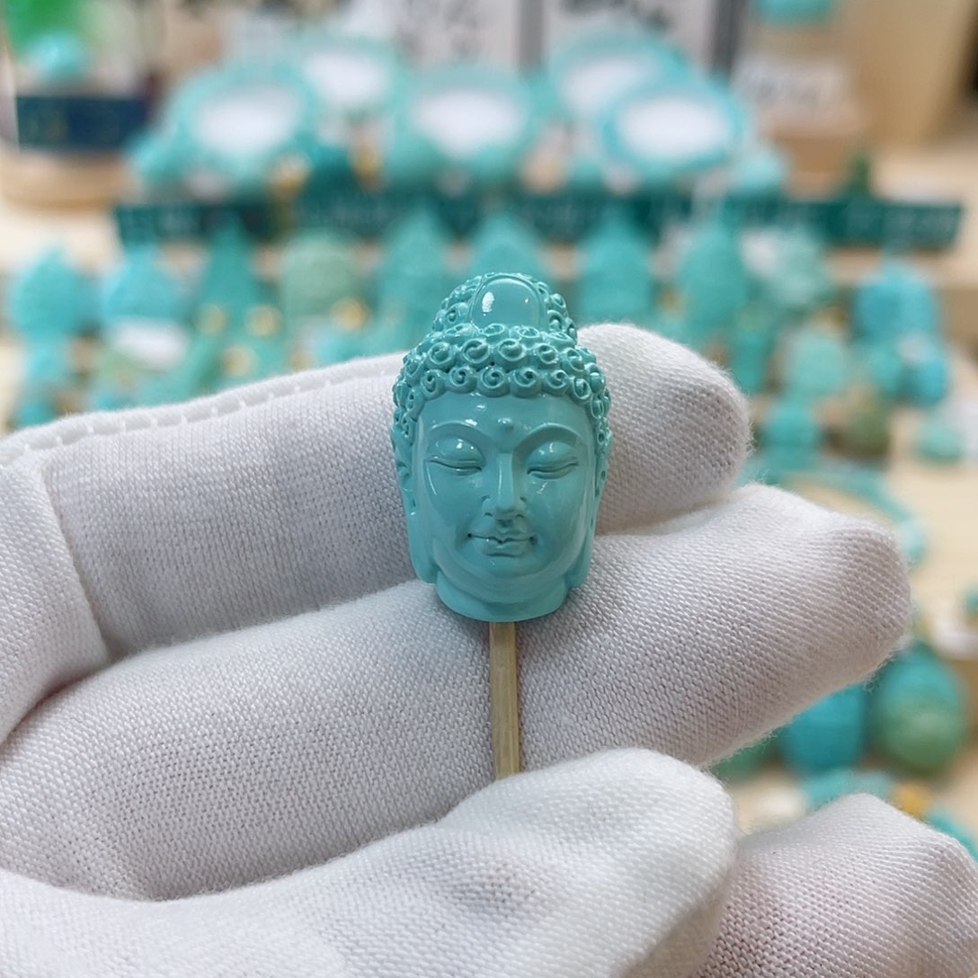 绿松石珠宝奇石未镶嵌