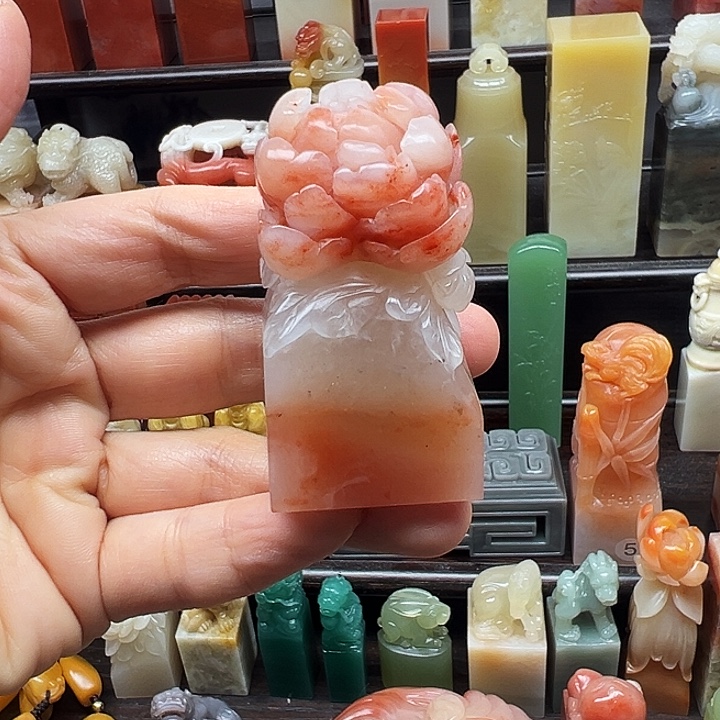 印石寿山石寿山石手工雕刻