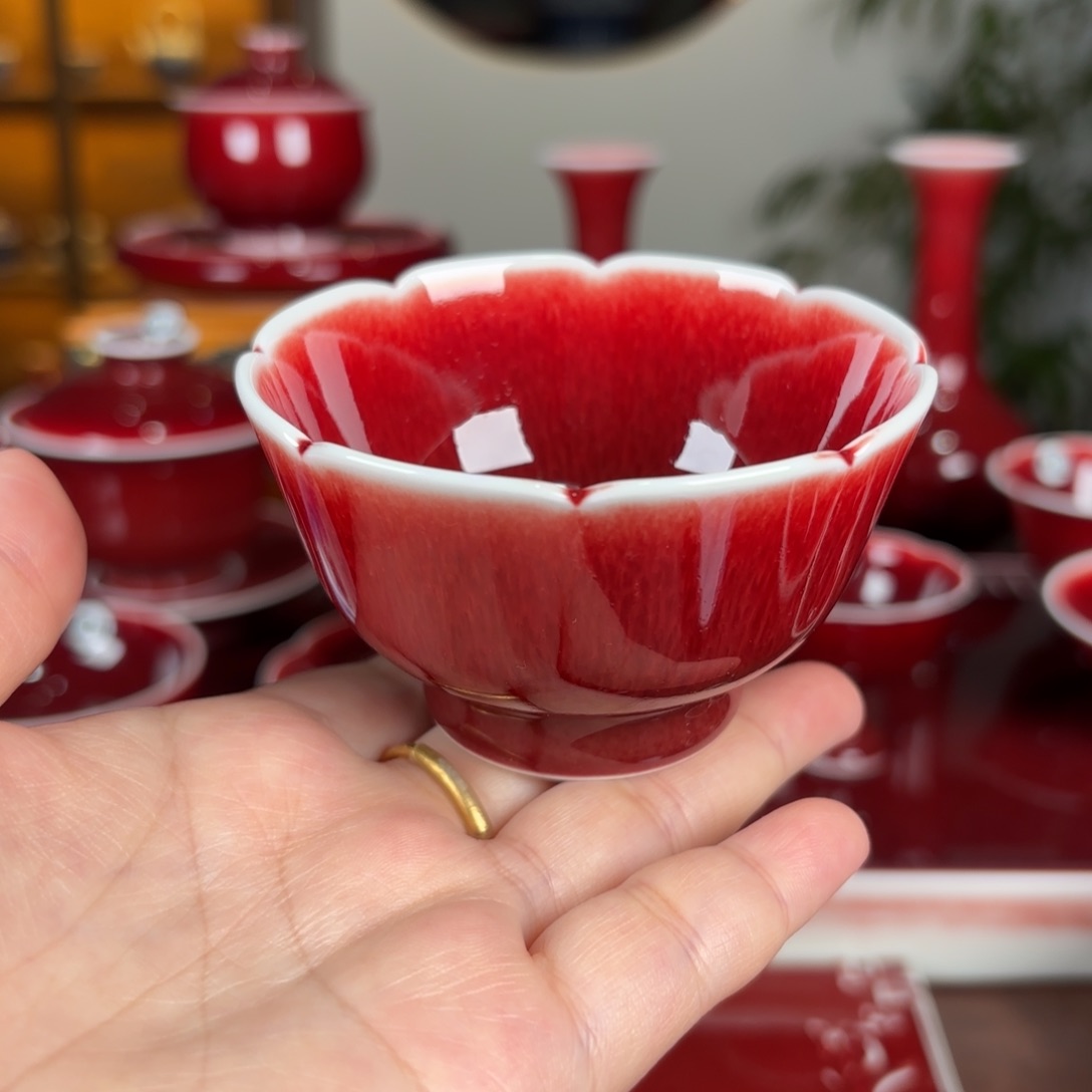 杯子景德镇高温原矿釉