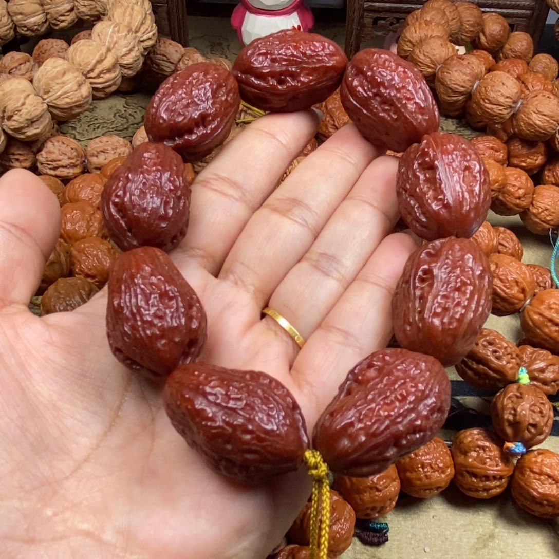 凡***仙文玩核桃吊坠无边大枣文玩核桃