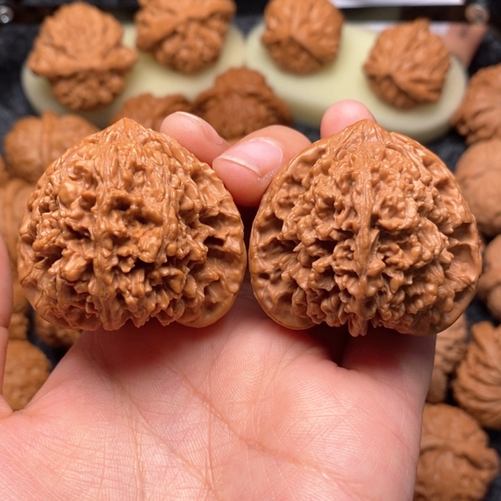 文玩核桃把件温**方精品满天星43