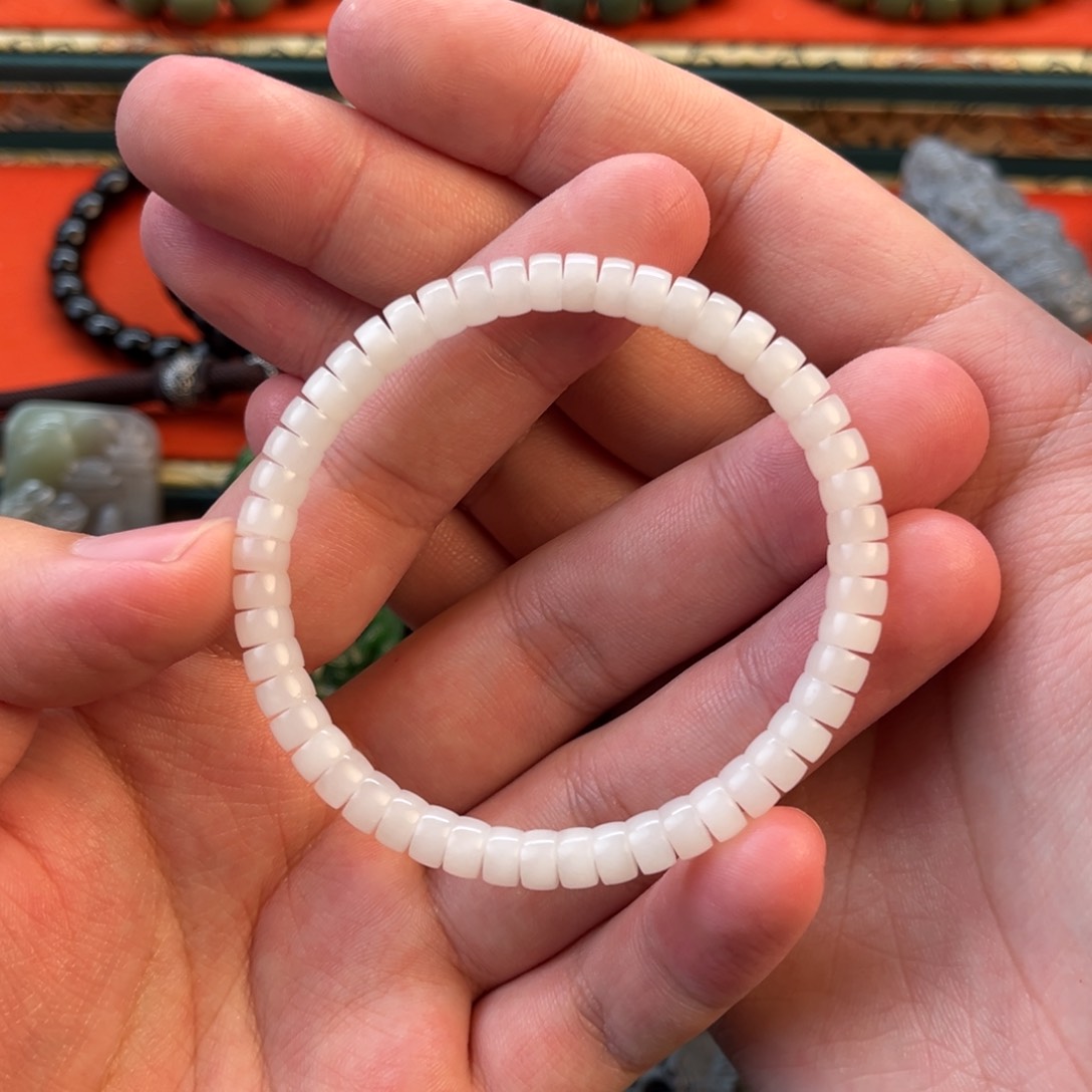 和田玉手链未镶嵌