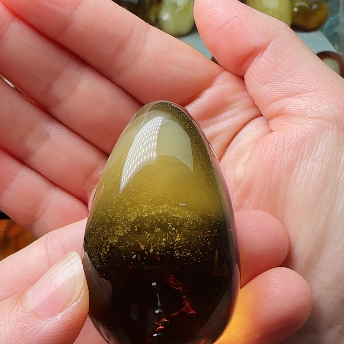 【闪购商品】琥珀颈饰未镶嵌吊坠