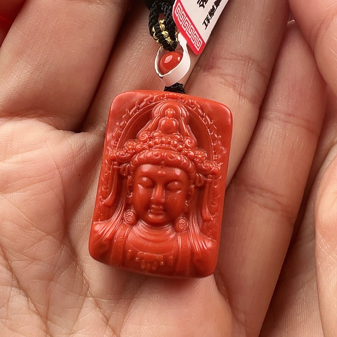 南红玛瑙吊坠未镶嵌