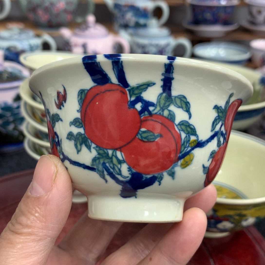 陶景德镇陶瓷 碗 杯盘 碟 壶 各种…